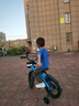 鳳凰（Phoenix）鎂合金自行車(chē)兒童寶寶單車(chē)小孩腳踏車(chē)歲童車(chē)男孩女孩 兒童自行車(chē) 太空 （湖藍色）輻條輪普通輔助輪 14寸適合95-115cm 曬單實(shí)拍圖