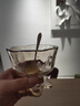 賢獅ins花朵雪糕杯創(chuàng)意冰淇淋杯家用女酸奶布丁杯水果早餐杯子甜品碗 星花甜品杯-透明 曬單實(shí)拍圖