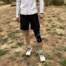 MOKO MAX意大利专业护膝运动跑步半月板损伤健身膝盖护具关节保护篮羽毛球 XS码（大腿围31CM-41CM） 实拍图
