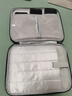 JCZS德國品牌平板電腦包ipad收納包鍵盤(pán)保護套袋手提外出內膽筆記本電腦包 神秘黑可裝鍵盤(pán) 12.9-13寸 曬單實(shí)拍圖