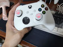 XBOX微軟xbox手柄Series X/S無(wú)線(xiàn)控制器XSX新款XSS藍牙PC電腦游戲手柄 xbox手柄 冰雪白【送線(xiàn)/支架】 曬單實(shí)拍圖