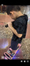 領(lǐng)奧電動兒童智能平衡車3-6-12歲體感10歲到15歲以上腿控成年人兩輪自動手扶雙輪定制款平行車 太子龍款粉【三控+避震炫光輪】 曬單實拍圖
