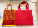 中國黃金（CHINA GOLD）光圈耳環(huán)足金時(shí)尚素圈女圓形養耳洞耳飾中秋節生日禮物送女友老婆 今/次日達*光圈耳環(huán) 【一對】約1g 曬單實(shí)拍圖