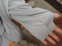 名創(chuàng  )優(yōu)品（MINISO）防曬衣男夏季新款帽子面罩一體UPF100+冰絲防曬服戶(hù)外運動(dòng)速干衣 【第五代升級款多波段防光老&大帽檐口罩一體】淺灰 XL 180 【太陽(yáng)下想曬黑都難】 曬單實(shí)拍圖