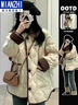 棉致菱格翻領(lǐng)撞色加厚棉服女冬季新款棉衣外套羽棉襖絨服小個(gè)子面包服 803薄荷色【高品質(zhì)35】 L 125-150斤 曬單實(shí)拍圖