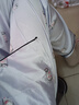 浪莎（langsha）品牌冰絲睡衣女長袖長褲女士大碼夏天薄款冰絲家居服兩件套裝 SCX溫馨糖果派對(duì)雙長 L (100120斤) 曬單實(shí)拍圖