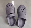 斯凱奇（SKECHERS）七夕禮物洞洞鞋女士夏季泡泡鞋外穿包頭透氣軟底涼拖鞋輕便沙灘鞋 曬單實(shí)拍圖