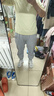 森馬（Semir）長(cháng)袖T恤女吸濕速干分割戶(hù)外冬季2025插肩袖抓絨上衣109725101012 曬單實(shí)拍圖
