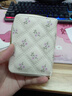 察今新款2025時(shí)尚精致小清新錢(qián)包可愛(ài)學(xué)生男女休閑卡包大容量零錢(qián)包 鮮花米白色 曬單實(shí)拍圖