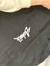 A CHOCK【Achock官方店】國(guó)潮街頭嘻哈基礎(chǔ)logo寬松長(zhǎng)袖t簡(jiǎn)約百搭復(fù)古衫t 黑色 L 曬單實(shí)拍圖