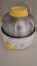 美的（Midea）【政府補貼】煮蛋器 蒸蛋器 單層7顆蛋 家用自動(dòng)斷電迷你雞蛋羹神器防干燒不銹鋼便攜式MZ-ZDE1601 曬單實(shí)拍圖