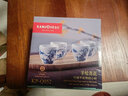 金灶（KAMJOVE）手繪青花茶杯功夫茶品茗杯 陶瓷茶盞喝茶杯青花瓷茶具 KP-Q052【60ml/4杯】 曬單實(shí)拍圖