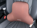 喬氏汽車(chē)頭枕腰靠套裝車(chē)用頸椎枕邁巴赫腰墊車(chē)座枕頭汽車(chē)用品 人體工學(xué)頭枕腰靠套裝- 咖色 1套 曬單實(shí)拍圖