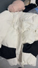 JEANSWEST LIFE棉衣男冬季2025新款外套男加厚潮流保暖棉服 拼接白色MYM24-88888 L （建議125-140斤） 曬單實(shí)拍圖