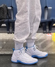 耐克（NIKE）男鞋復古AJ12緩震輕盈經(jīng)典復刻戶(hù)外運動(dòng)休閑籃球鞋 CT8013-112 43 曬單實(shí)拍圖