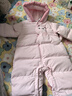巴拉巴拉童裝嬰兒羽絨服連體衣2025寶寶冬裝加厚哈衣爬服萌趣208425120214 曬單實(shí)拍圖