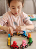 小睿仕磁性數字小火車(chē)兒童磁力幼兒玩具寶寶早教1-3歲男孩女孩拼裝積木 10節磁性數字小火車(chē)【收納盒】 曬單實(shí)拍圖