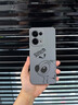 斯美 適用opporeno13手機(jī)殼reno13pro液態(tài)硅膠保護(hù)套新款男女創(chuàng)意鏡頭全包防摔超薄軟殼卡通圖案潮牌 Reno13【石墨灰-簡畫史迪仔D496】+手機(jī)膜 魔方液態(tài) 曬單實(shí)拍圖