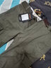 季言重磅美式工裝褲男寬松迷彩褲子男春季休閑褲男長(cháng)褲多口袋戰術(shù)褲潮 灰綠色 34 曬單實(shí)拍圖