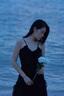 TAOROUSI吊帶連衣裙女夏季新款女裝法式欲設計感小眾荷葉邊性感小黑裙子 黑色 M 曬單實(shí)拍圖