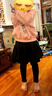優(yōu)優(yōu)1點（Yoyo one）女童褲裙假兩件秋冬兒童加絨加厚外穿褲子中大童冬季打底裙褲女孩 2196黑色冬款加絨 140cm 曬單實拍圖