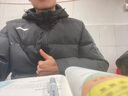 李寧（LI-NING） 棉服男長款過膝棉服冬季新款加厚保暖連帽羽絨服運(yùn)動外套 黑色（棉服） XL 曬單實(shí)拍圖