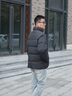 李寧防潑水保暖科技短羽絨服男子25冬時(shí)尚健身休閑運動(dòng)外套AYMV769 曬單實(shí)拍圖