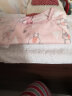 南极人宝宝吃饭罩衣儿童婴儿围兜饭兜男女孩画画衣围裙小孩防水反穿衣 粉色小熊 110（建议2-4岁） 实拍图