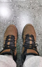迪卡儂男士冬季保暖防水徒步鞋中幫棕色42-5115272 曬單實(shí)拍圖