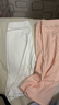 貝瑞加（Babyprints）女童打底褲女孩夏天褲子兒童安全褲5分莫代爾彈力 2條粉白110 曬單實(shí)拍圖