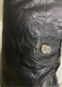 半坡飾族（bampo）女包新款手抓紋福瑞方方包 牛皮通勤單肩斜挎包氣托特包包女士 墨碳黑 曬單實(shí)拍圖
