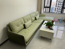慕思（de RUCCI）皮藝沙發(fā) 慕思旗下沙發(fā)品牌艾慕現(xiàn)代簡約家具客廳沙發(fā)真皮沙發(fā) 貴妃位 3左單+1無+面右躺 3.48m 曬單實拍圖