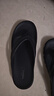 熱風(fēng)男鞋新款男士時(shí)尚拖鞋舒適人字拖百搭戶(hù)外沙灘拖 01黑色 45 曬單實(shí)拍圖