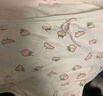棉滿滿兒童內(nèi)褲女童純棉透氣三角褲頭不夾屁股女孩大童平角棉短褲頭4條 曬單實拍圖