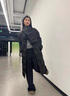 麥檬【壓膠工藝】23年秋冬新款時尚保暖羽絨服外套中長款女5EA980711 黑色5EA980711 XS 曬單實拍圖
