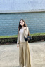 CinvaiKrose通勤包包女包2025新款斜挎包女士單肩鏈條包生日圣誕節禮物送女友 黑色Black【小號】送女友老婆走心 曬單實(shí)拍圖