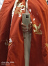 重回漢唐 兔兔有魚(yú)原創(chuàng  )加厚保暖長(cháng)款連帽斗篷外套漢服女裝冬 曙色長(cháng)斗篷/現貨 155 曬單實(shí)拍圖