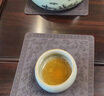 傾隨如卓 煙灰缸墊子辦公室隔熱墊 茶杯墊防摔水杯墊子防滑墊中式餐墊桌墊 深咖啡 方形15*15cm【1片】 曬單實(shí)拍圖