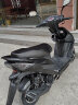 杰帆（JF）鬼火三代踏板摩托车125CC战速踏板车燃油助力车男女式代步摩托车 磨砂黑 高配款 实拍图