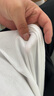 畫(huà)章夏天衣服男小領(lǐng)口t恤夏季潮流重磅純色港風(fēng)百搭寬松內搭短袖上衣 白色 4XL 建議175-195斤 曬單實(shí)拍圖