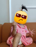 贏(yíng)一貝女童裙子夏季兒童幼兒純棉短袖潮小童公主裙女寶寶連衣裙嬰兒夏裝 粉紅色 100 曬單實(shí)拍圖