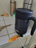 膳魔師（THERMOS）不銹鋼辦公保溫杯大容量男士有手柄桌面杯TCMN-600商務(wù)水杯泡茶杯 TCMN-600-BL藍色 曬單實拍圖