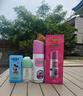 迪士尼嬰兒溫奶器恒溫暖奶器 母乳解凍 便攜式奶瓶熱奶器多功能加熱輔食 草莓熊（粉白）【暖奶/泡奶/恒溫/帶奶粉倉】配套奶瓶 曬單實(shí)拍圖