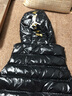 NIKE JORDAN 耐克AJ童裝男童羽絨馬甲冬季新款兒童保暖上衣 黑色金色 150 /72 【建議身高140-152cm】 曬單實(shí)拍圖