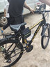 捷特耐斯山地自行車成人男女變速車 學生上學青少年上班代步車 BL-旗艦減震版【輻條輪】黑金色 26寸 21速 曬單實拍圖