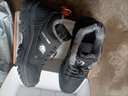 保羅駱駝棉鞋男2025秋冬季男士戶(hù)外休閑男鞋旅游運動(dòng)鞋子加絨保暖雪地棉鞋 黑色丨加絨款 44 曬單實(shí)拍圖