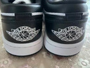 耐克女鞋 AJ1喬丹1JORDAN 1時尚運動鞋休閑鞋黑白熊貓百搭板鞋 DC0774-101  七夕禮物 40.5 曬單實拍圖