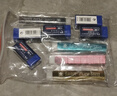 櫻花（SAKURA） 日本橡皮擦美術(shù)生專用 Pure SLim半透明長條細(xì)節(jié)擦拭素描繪畫高光橡皮學(xué)生用軟像皮長條橡皮日產(chǎn) 4色各1塊 曬單實(shí)拍圖