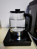 暢茶 煮茶器煮茶壺全自動(dòng)上水電熱水壺?zé)蟛枰惑w蒸汽噴淋式蒸茶壺家用多功能玻璃燒水養(yǎng)生壺電茶壺 自動(dòng)加水1.5L黑色款（雙濾網(wǎng)配置） 曬單實(shí)拍圖