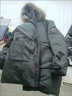 皮爾卡丹（pierre cardin）三防羽絨服男士中長(cháng)款2025新款連帽保暖加厚冬裝白鴨絨大毛領(lǐng)休閑 2099青灰 M (90-125斤) 曬單實(shí)拍圖